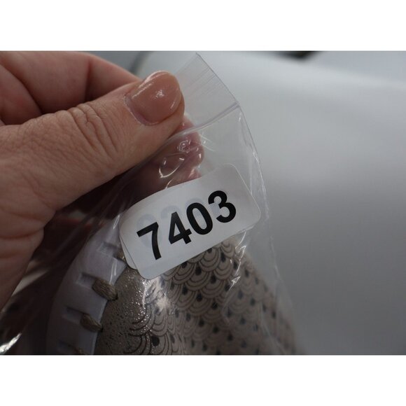 Ilse Jacobsen Women Tulip Bit Platform Slip On Shoe Size 40 10 Tan Metallic - Picture 12 of 12